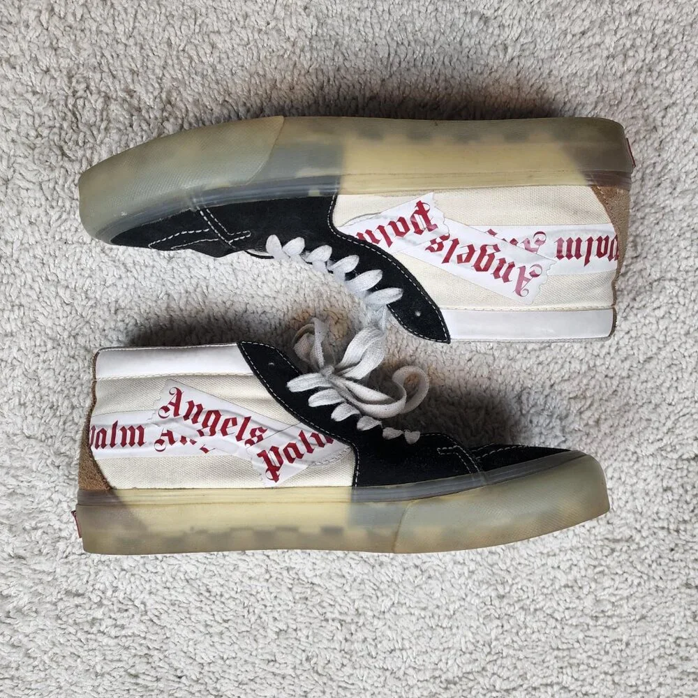 Vans x Palm Angels Sk8 Hi Reissue VLT LX Vault US Size Mens 9 Womens 10.5 Design - Picture 3 of 7